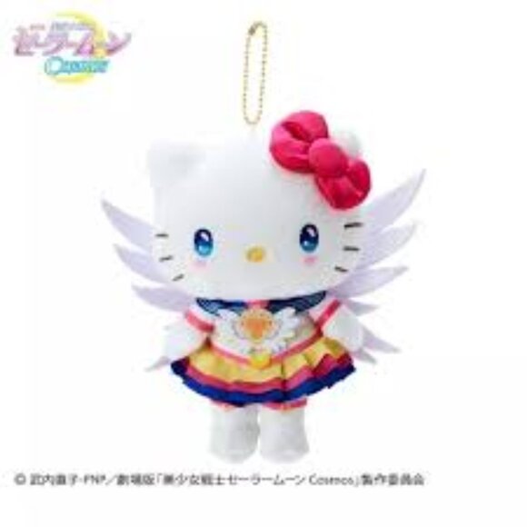Sanrio x Sailor Moon Cosmos: Hello Kitty Mascot Plush Clasp